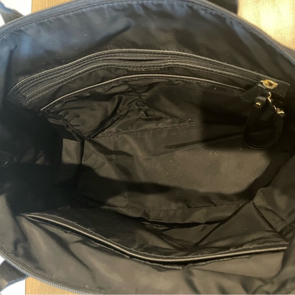 Michael Kors travel bag nylon weekender black luggage handbag - Picture 6 of 7